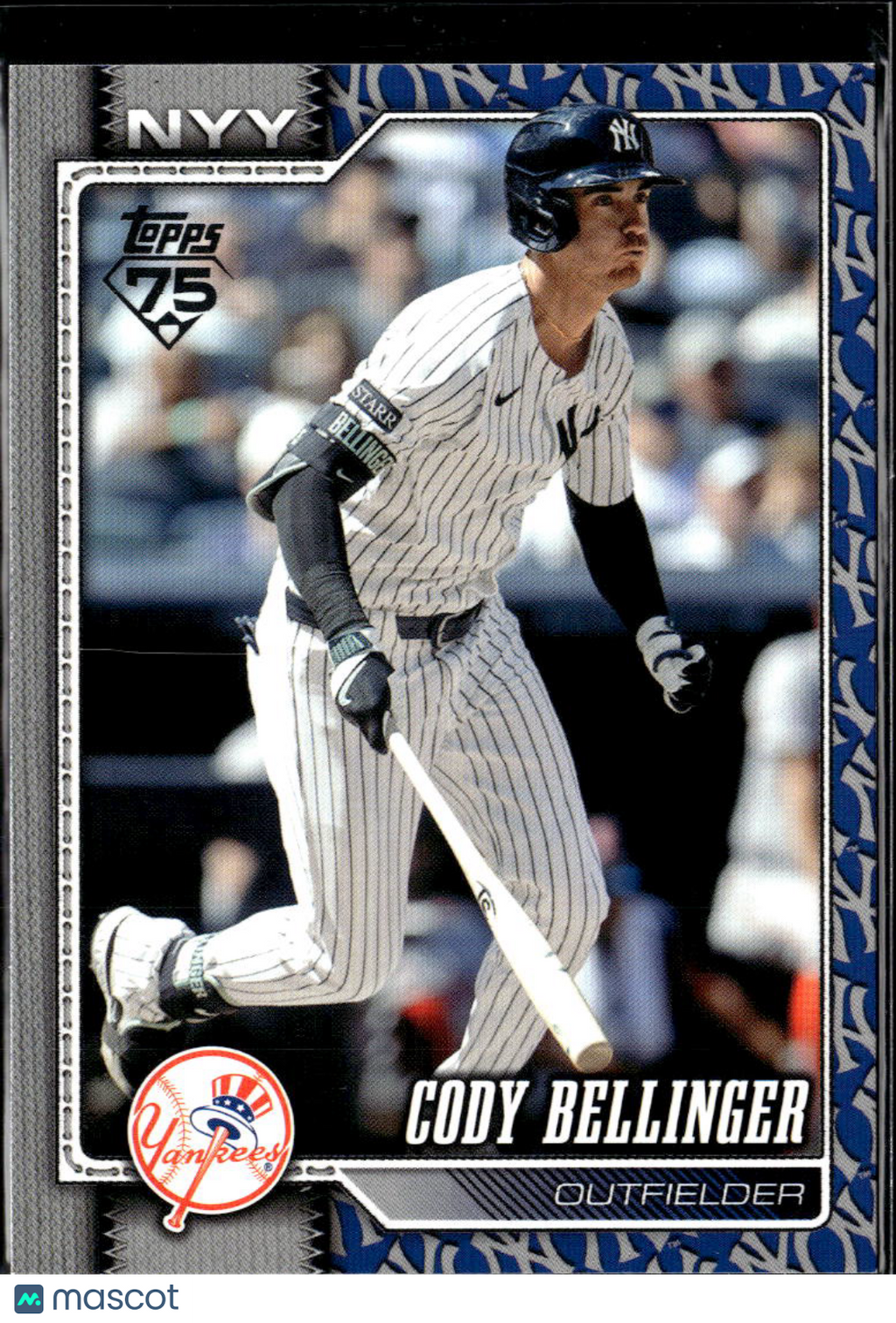 Cody Bellinger 2026 Topps Team Logo Variation SSP New York Yankees