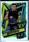 Dominik Mysterio 2021 Topps Chrome Slam Attax Refractor Rookie RC WWE