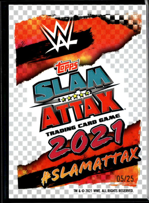 2021 Topps Chrome Slam Attax 05/25 #102