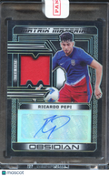 Ricardo Pepi 2024 Obsidian Auto Autograph Patch /99 United States
