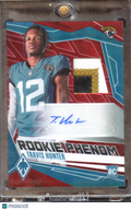 Travis Hunter 2025 Phoenix Auto Autograph Patch RC 42/99 Jacksonville Jaguars
