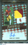 Amon-Ra St. Brown 2021 Legacy Auto Autograph Patch RC 69/100 USC Trojans Lions