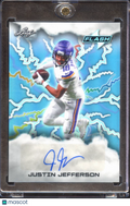 Justin Jefferson 2025 Leaf Flash Auto Autograph 1/1 Minnesota Vikings