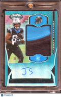 Ja'Tavion Sanders 2024 Certified Auto Autograph Patch RC 30/49 Carolina Panthers