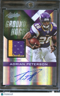 Adrian Peterson 2012 Absolute Auto Autograph Game Worn Patch 2/10 Vikings