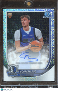 Cooper Flagg 2025 Bowman Chrome Mega Box Auto Autograph RC Dallas Mavericks