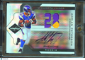Adrian Peterson 2007 Leaf Limited Auto Autograph Patch RC 37/49 Vikings