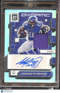 Adrian Peterson 2022 Optic Auto Autograph Jersey Patch 1/25 Minnesota Vikings