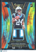 Jonathon Brooks 2024 Select Tie-Dye Patch Rookie RC 24/25 Carolina Panthers