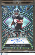 Bijan Robinson 2023 Spectra Auto Autograph Rookie RC 123/149 Atlanta Falcons