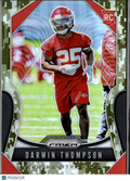 Darwin Thompson 2019 Prizm Camo Prizm Rookie RC 7/25 Kansas City Chiefs