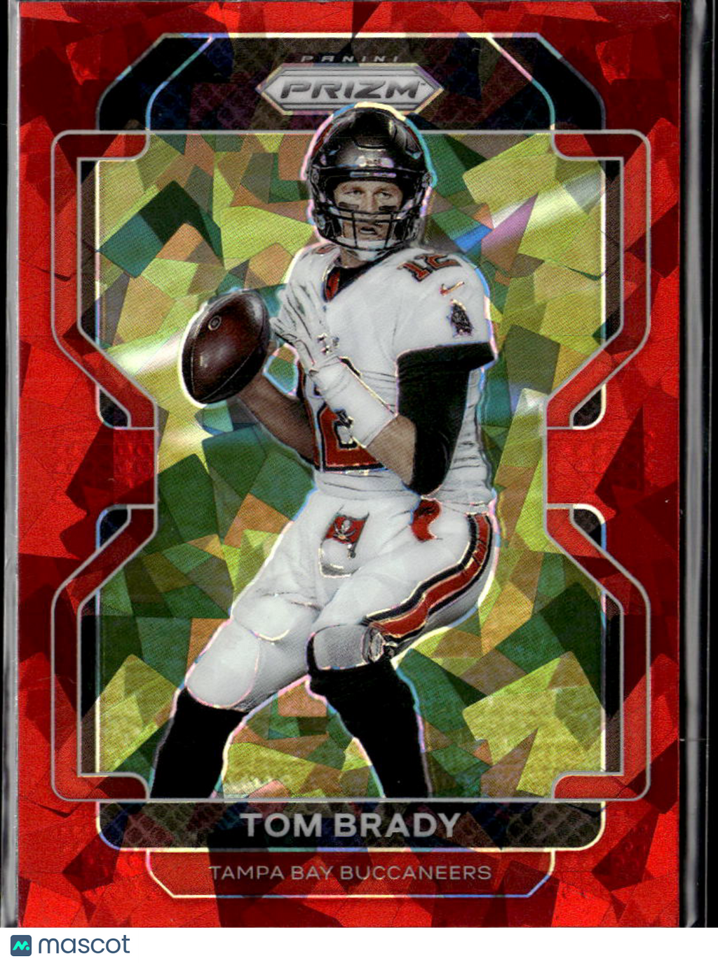 Tom Brady 2021 Prizm Red Ice Prizm #294 Tampa Bay Buccaneers