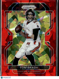 Tom Brady 2021 Prizm Red Ice Prizm #294 Tampa Bay Buccaneers