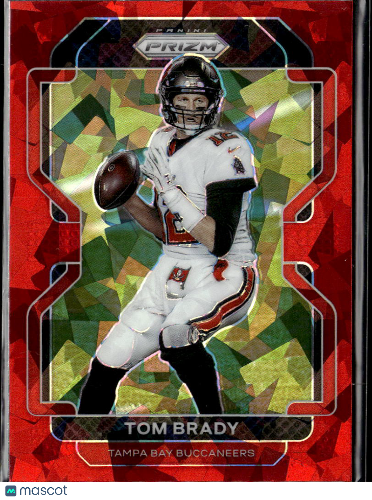 Tom Brady 2021 Prizm Red Ice Prizm #294 Tampa Bay Buccaneers