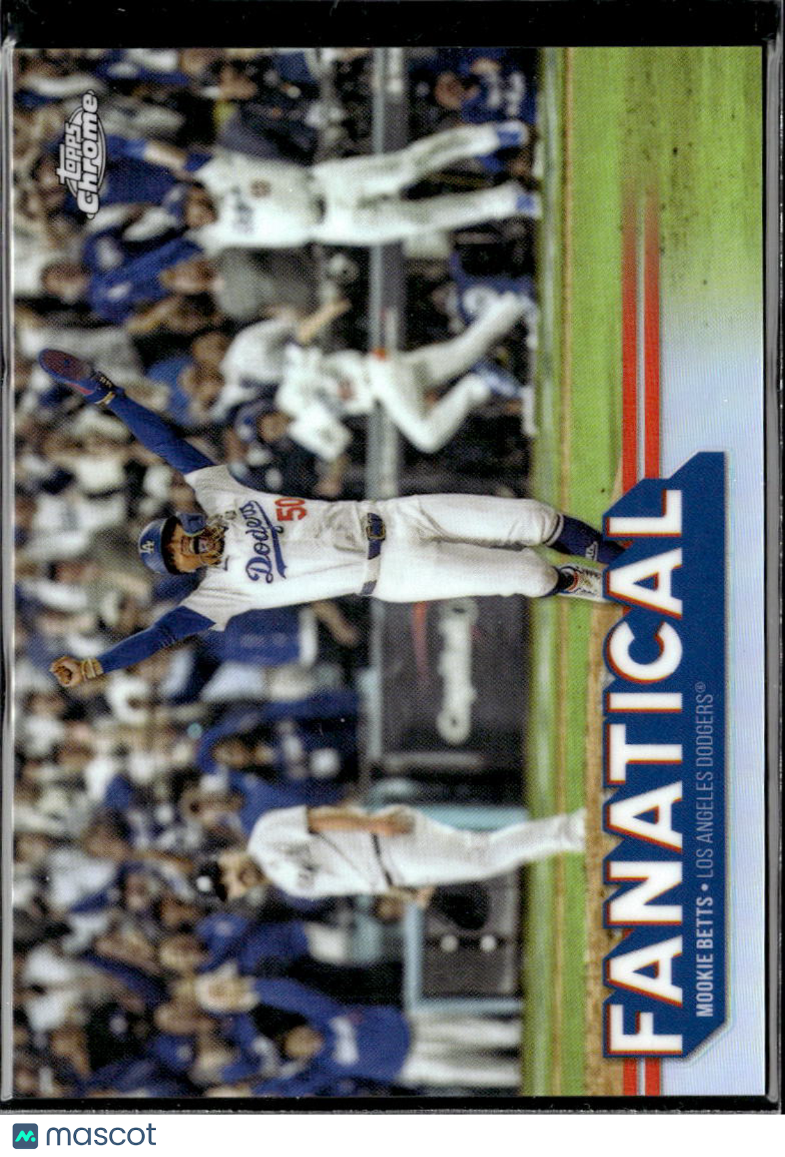 Mookie Betts 2025 Topps Chrome Fanatical SSP CASE HIT Los Angeles Dodgers