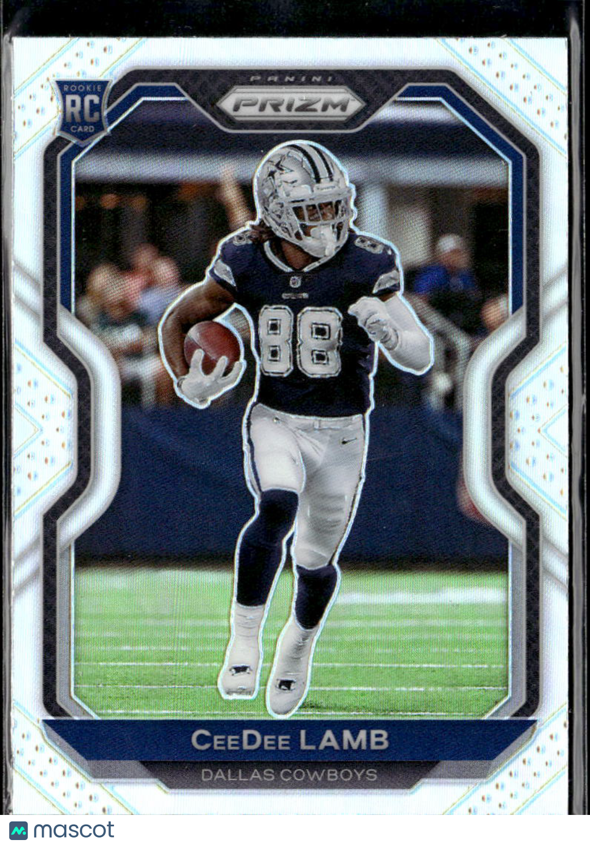 CeeDee Lamb 2020 Prizm Silver Prizm Rookie RC #334 Dallas Cowboys