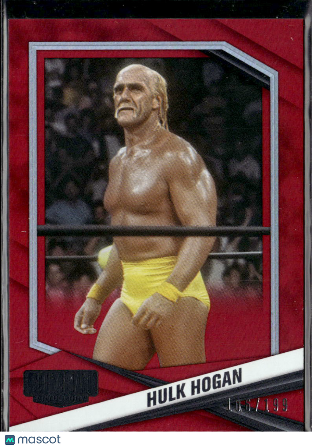 Hulk Hogan 2025 Panini Combat Anthology Red 106/199 WWE