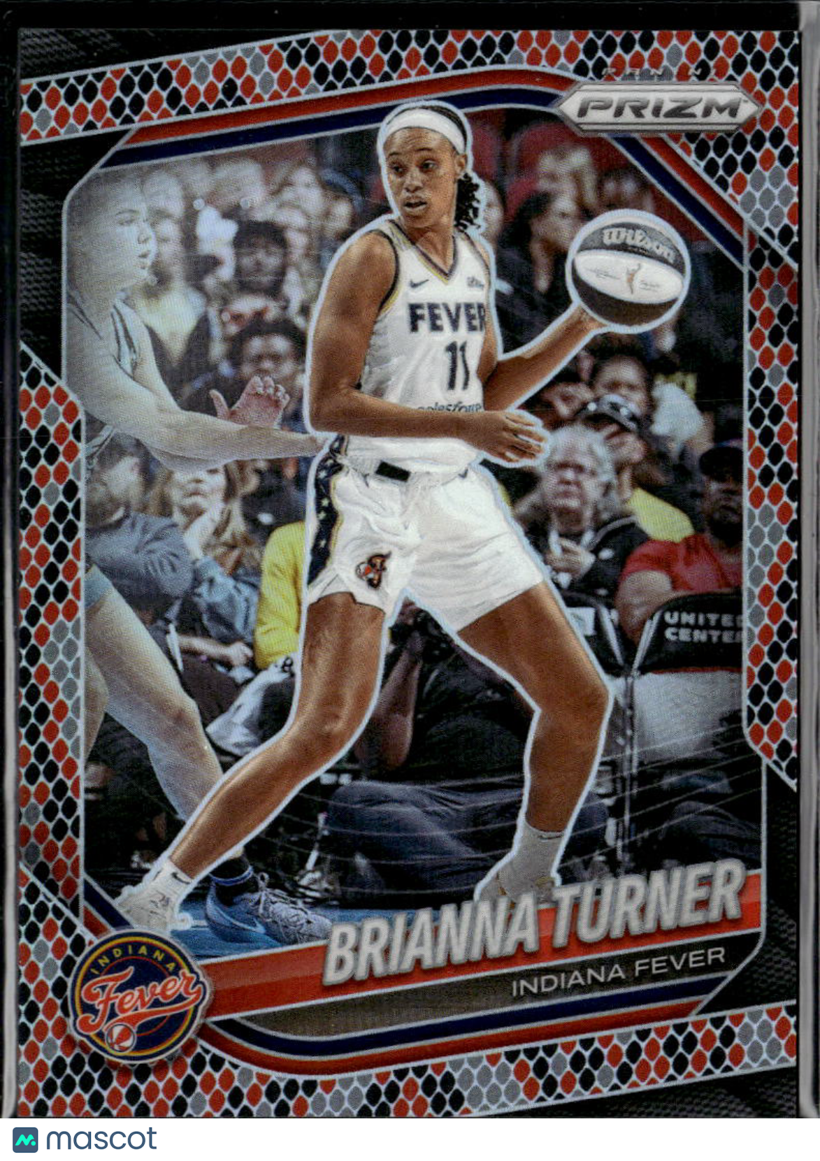 Brianna Turner 2025 Prizm Snakeskin Prizm SSP #105 ndiana Fever
