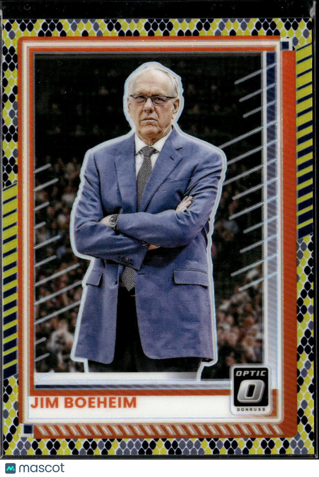 Jim Boeheim 2025 Optic Snakeskin Prizm SSP SHORTPRINT Syracuse Orange