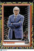 Jim Boeheim 2025 Optic Snakeskin Prizm SSP SHORTPRINT Syracuse Orange