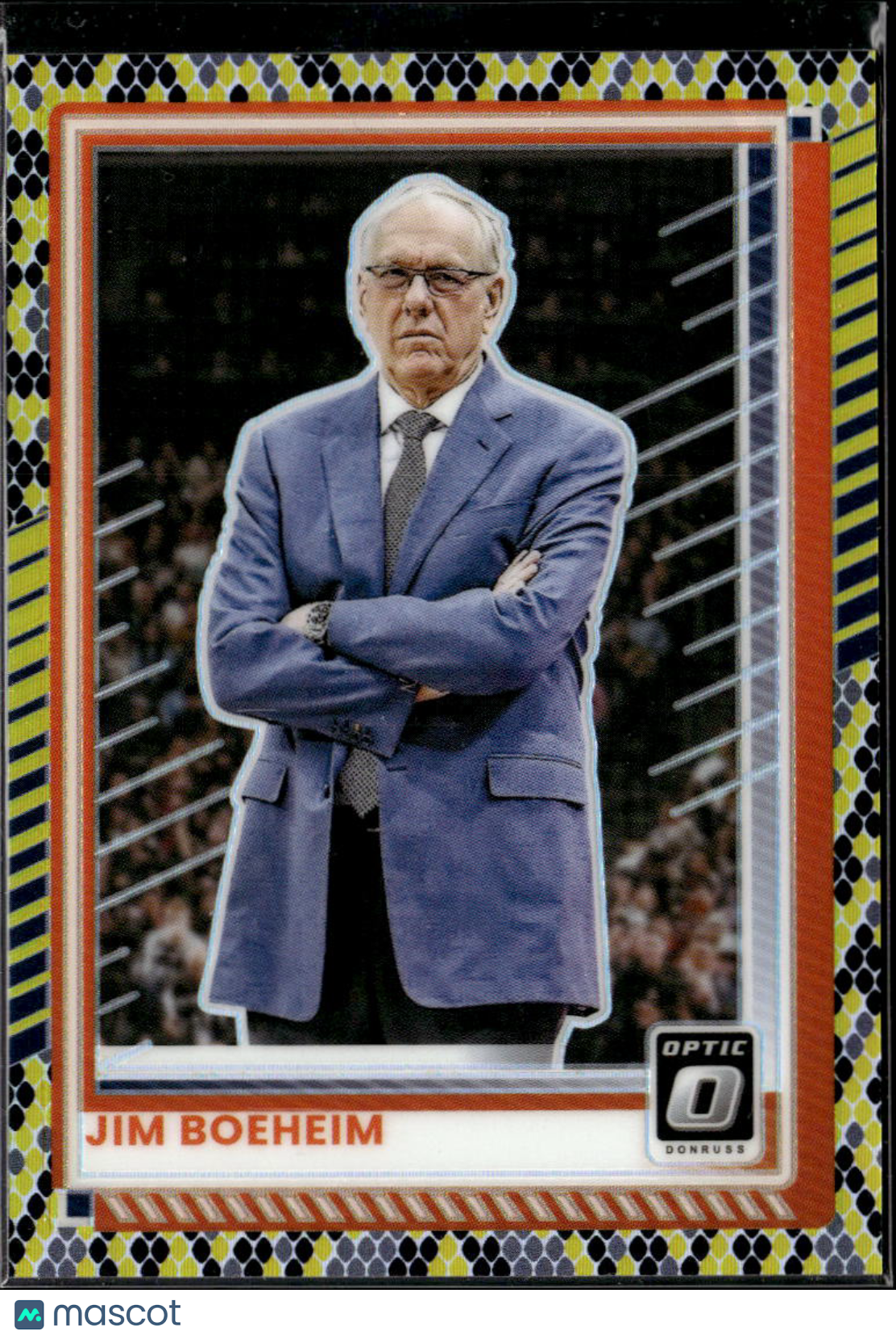 Jim Boeheim 2025 Optic Snakeskin Prizm SSP SHORTPRINT Syracuse Orange