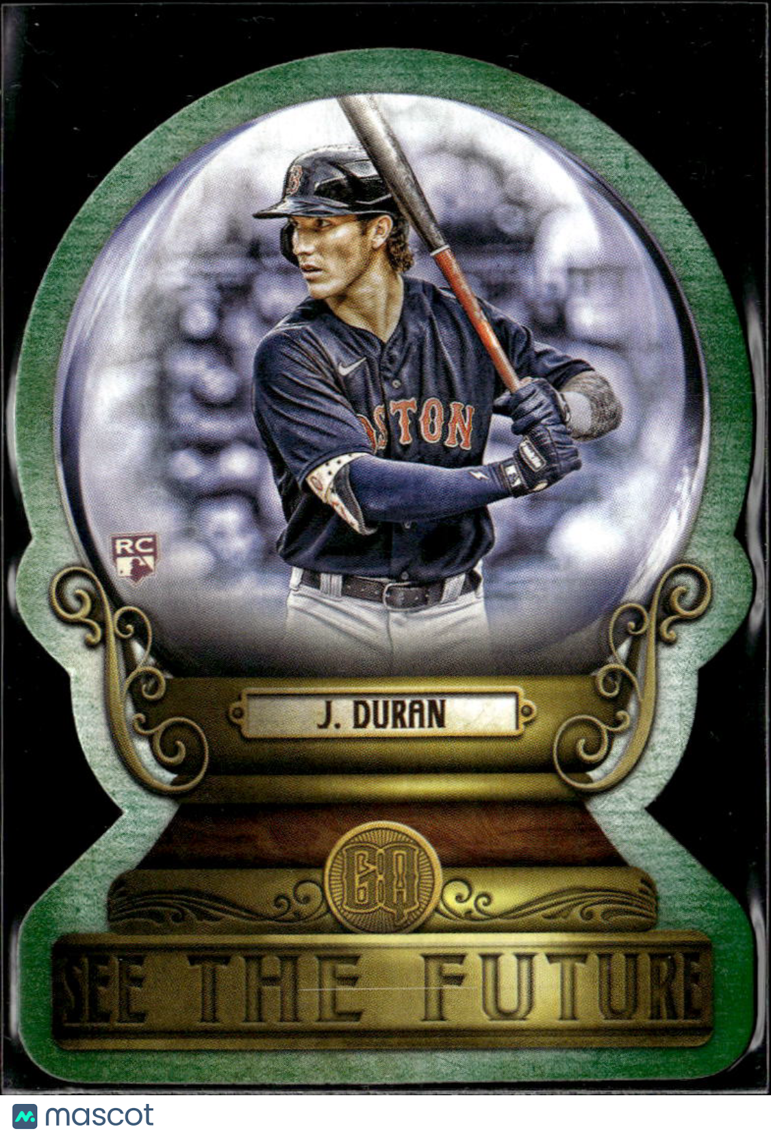 Jarren Duran 2022 Topps Gypsy Queen See The Future RC 33/99 Boston Red Sox
