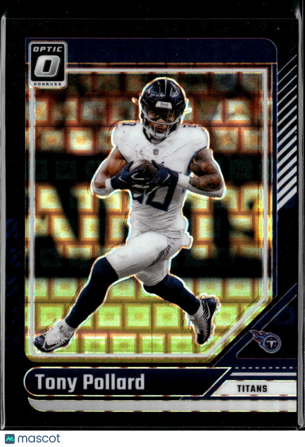 Tony Pollard 2024 Optic Black Pandora Prizm 7/25 Tennessee Titans