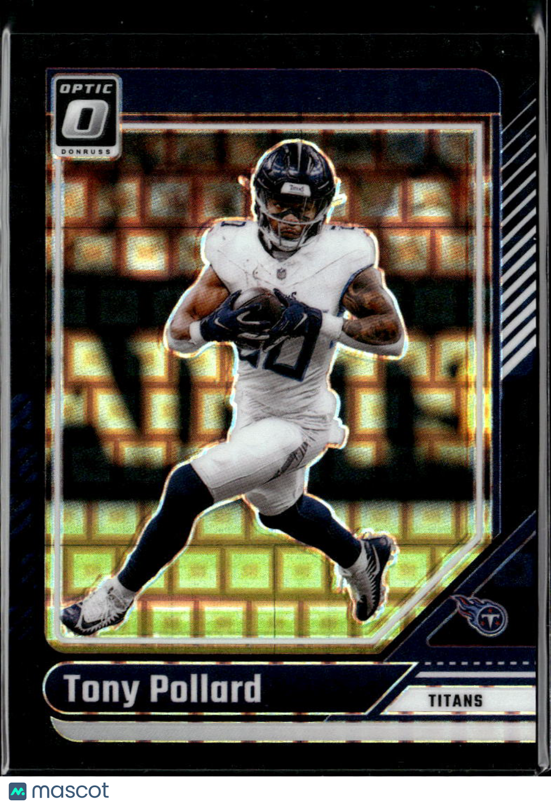 Tony Pollard 2024 Optic Black Pandora Prizm 7/25 Tennessee Titans