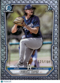 Patrick Copen 2026 Bowman Chrome Sttel Metal Refractor 21/100 LA Dodgers