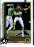 Jacob Wilson 2025 Topps Chrome Image Variation SSP RC Oakland Athletics