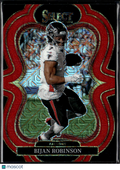 Bijan Robinson 2025 Select Prizm Suite Level Red 20/49 Atlanta Falcons