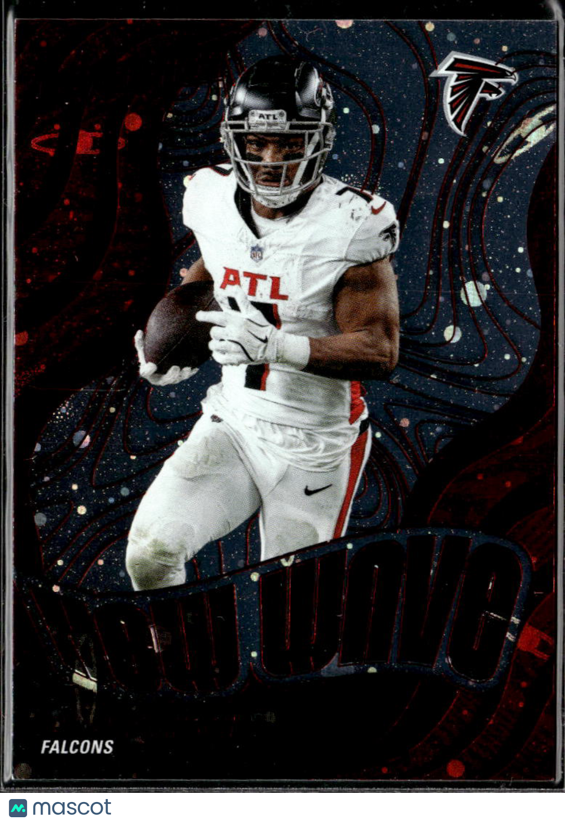 Bijan Robinson 2025 Revolution Red Cosmo 8/50 Atlanta Falcons