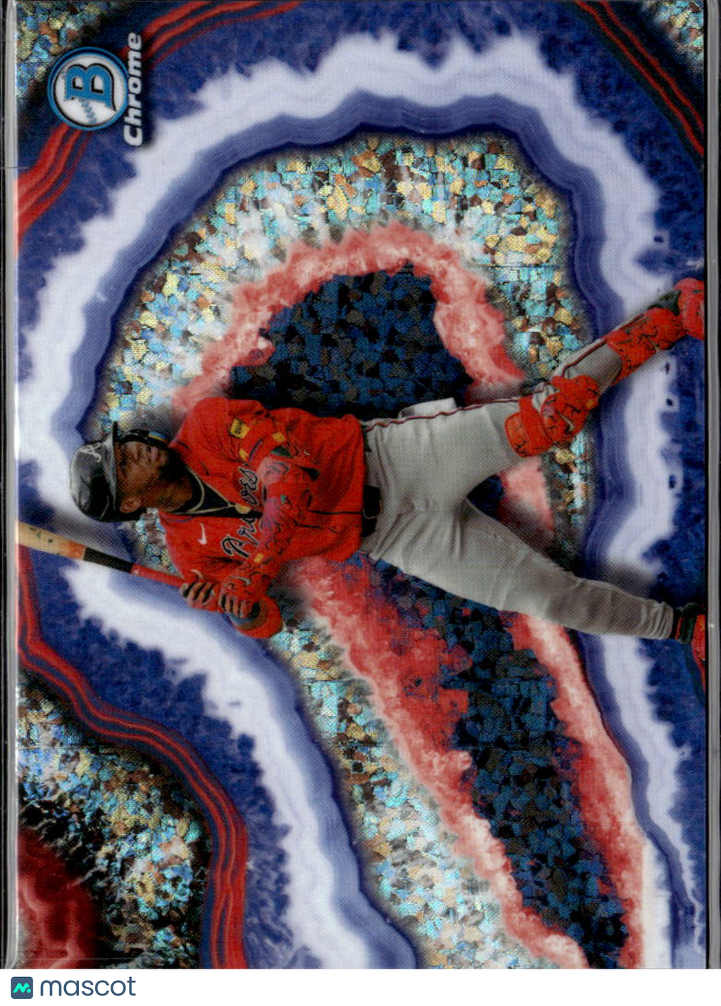 Ronald Acuna Jr. 2026 Bowman Chrome Crystallized SSP CASE HIT Atlanta Braves