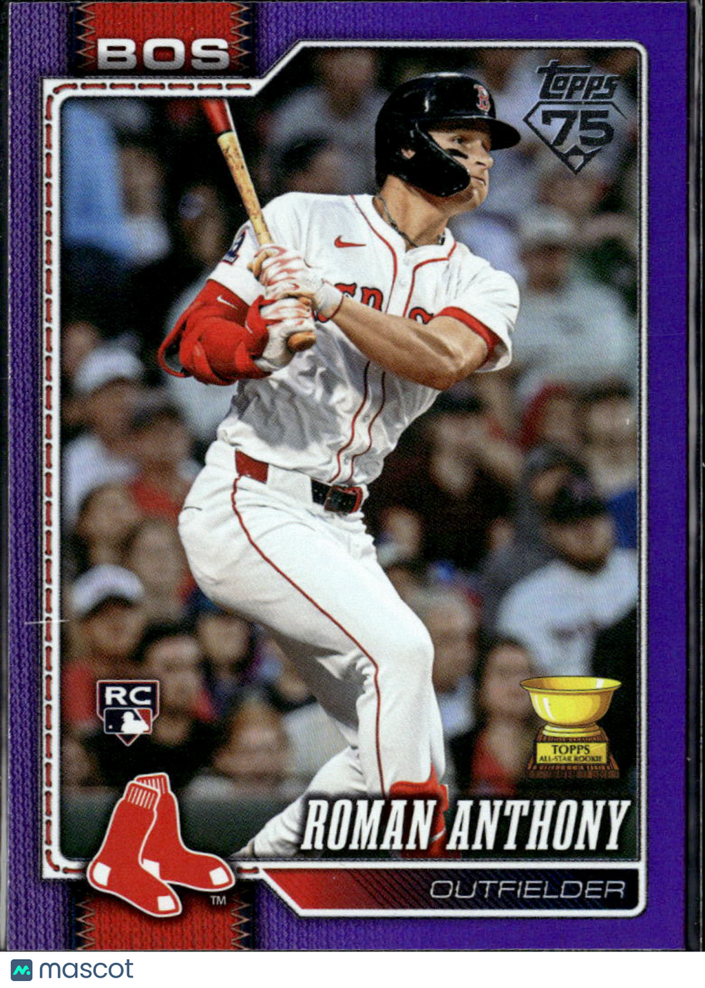 Roman Anthony 2026 Topps Purple Rookie RC 157/250 Boston Red Sox