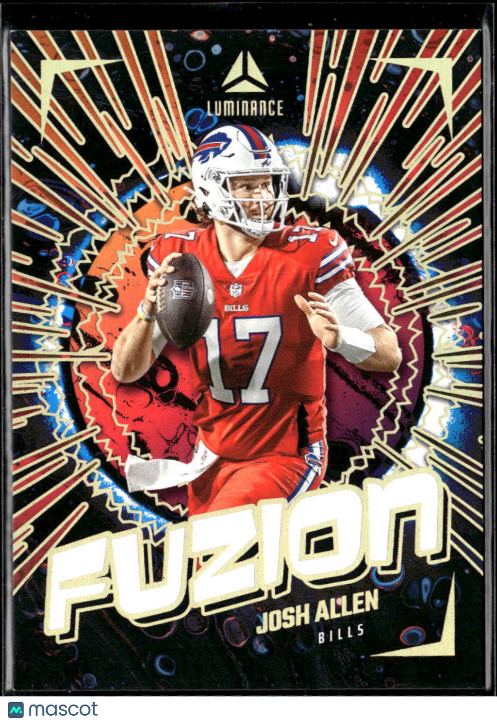 Josh Allen 2024 Panini Luminance Fuzion Insert Buffalo Bills
