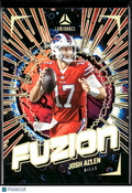 Josh Allen 2024 Panini Luminance Fuzion Insert Buffalo Bills