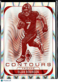 Bijan Robinson 2025 Phoenix Lava Raywave Contours 41/99 Atlanta Falcons