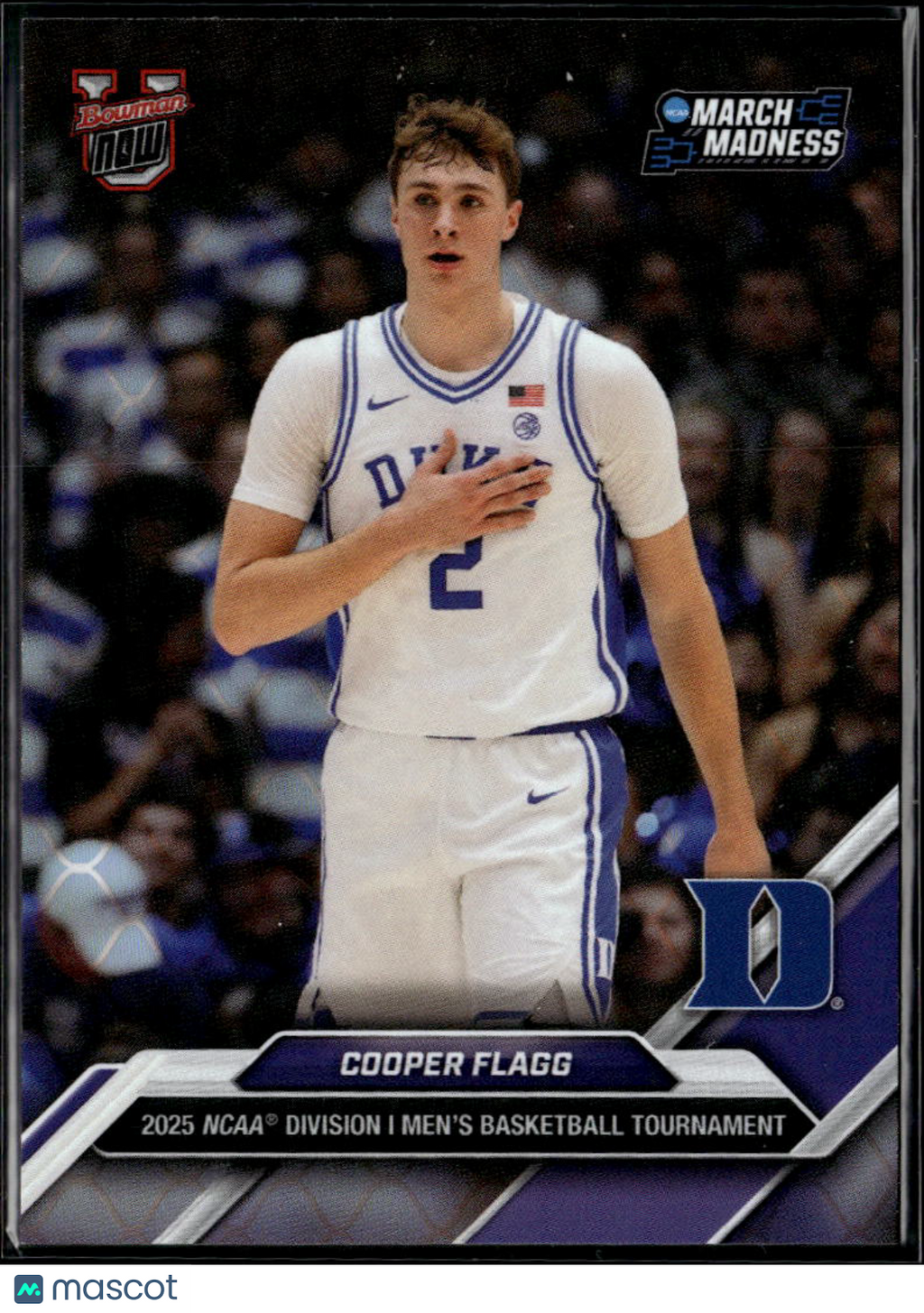 Cooper Flagg 2024 Bowman Now Net Foil SSP Rookie RC Duke Blue Devils