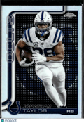 Jonathan Taylor 2025 Topps Chrome LightBoard Refractor SSP Indianapolis Colts