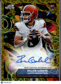 Dillon Gabriel 2025 Topps Chrome Cosmic GOLD RC Auto Autograph 47/50 Browns
