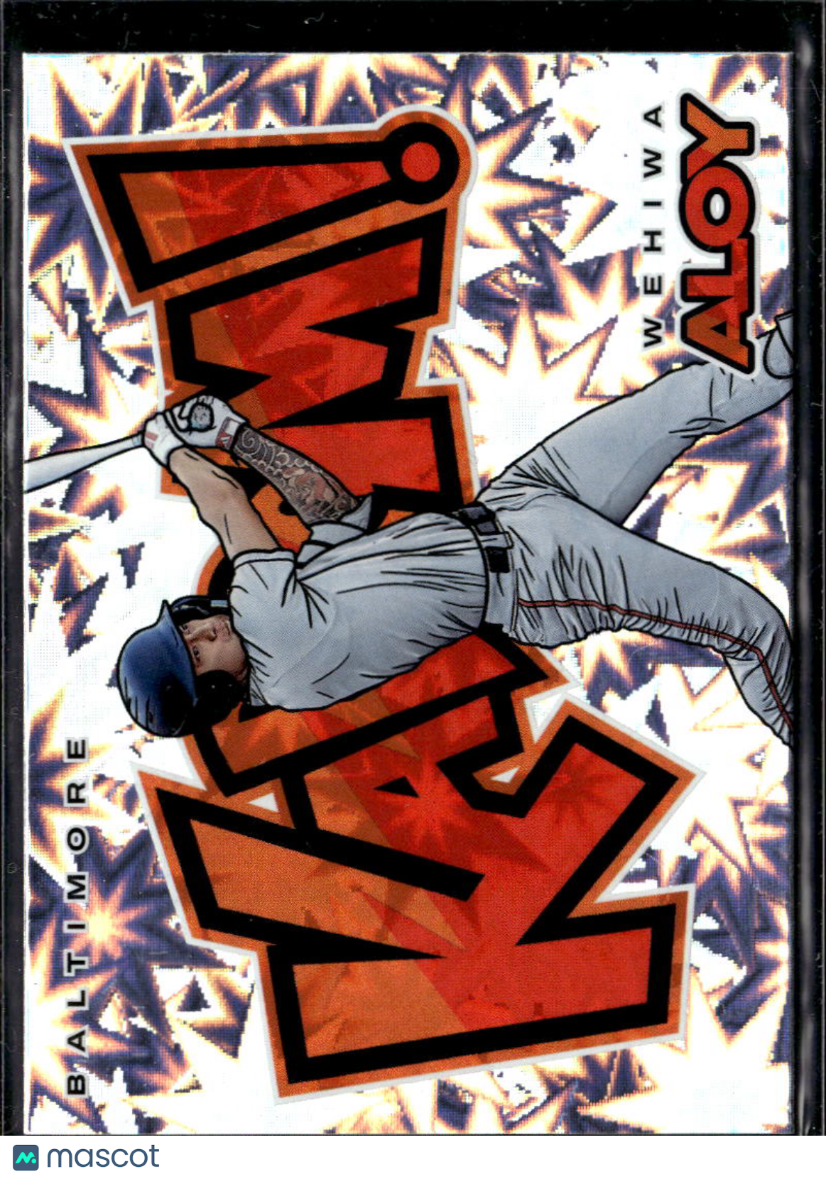 Wehiwa Aloy 2025 Prospect Edition KABOOM! SSP CASE HIT Baltimore Orioles
