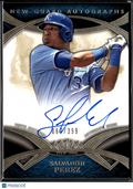 Salvador Perez 2014 Tier One Auto Autograph 67/399 Kansas City Royals