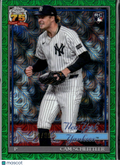 Cam Schlittler 2025 Topps Chrome '91 Green Refractor RC 14/99 New York Yankees