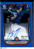 Kade Snell 2026 Bowman Chrome 1st Auto Autograph RC 52/150 Chicago Cubs