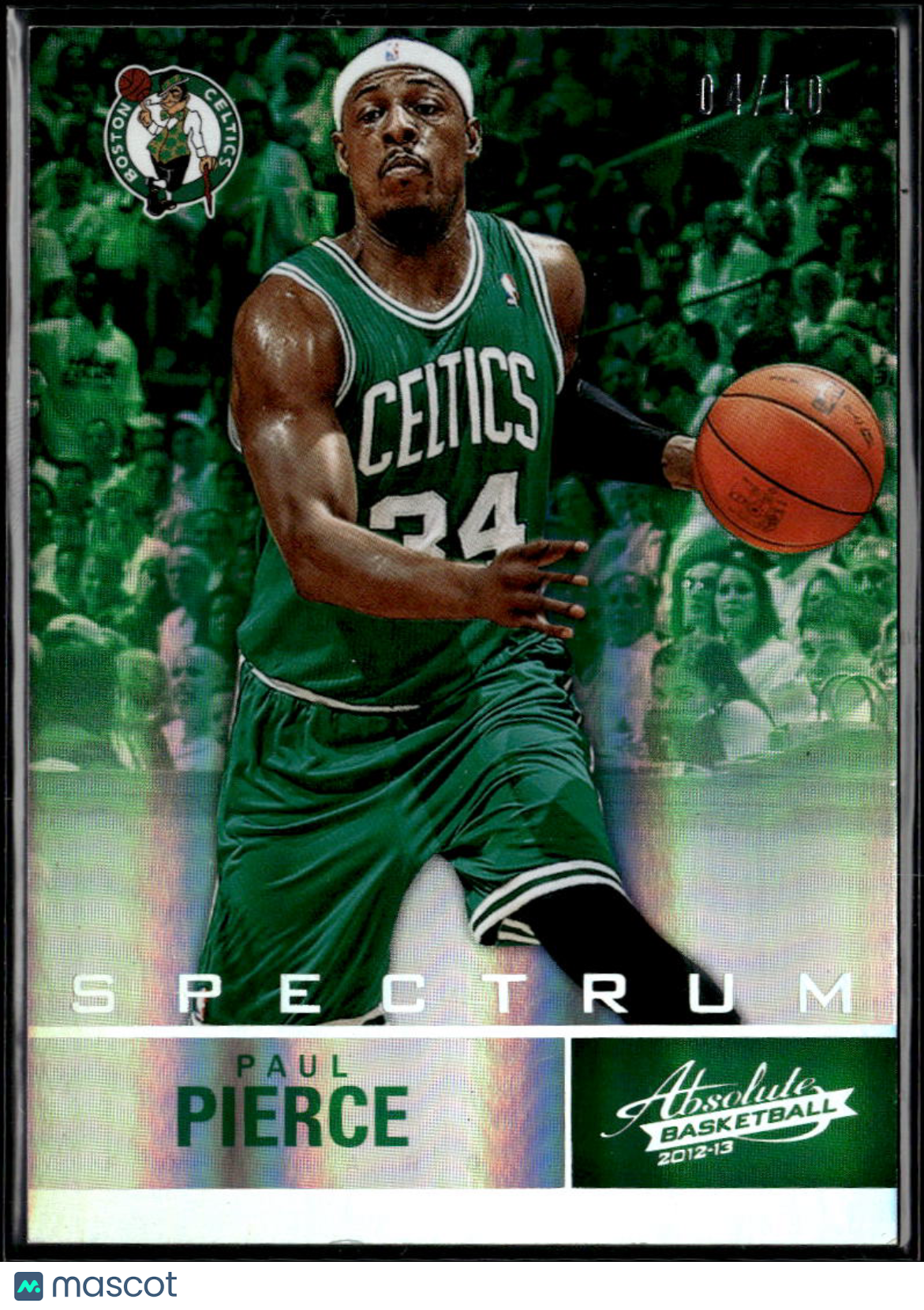 Paul Pierce 2012-13 Absolute Platinum Spectrum 4/10 Boston Celtics
