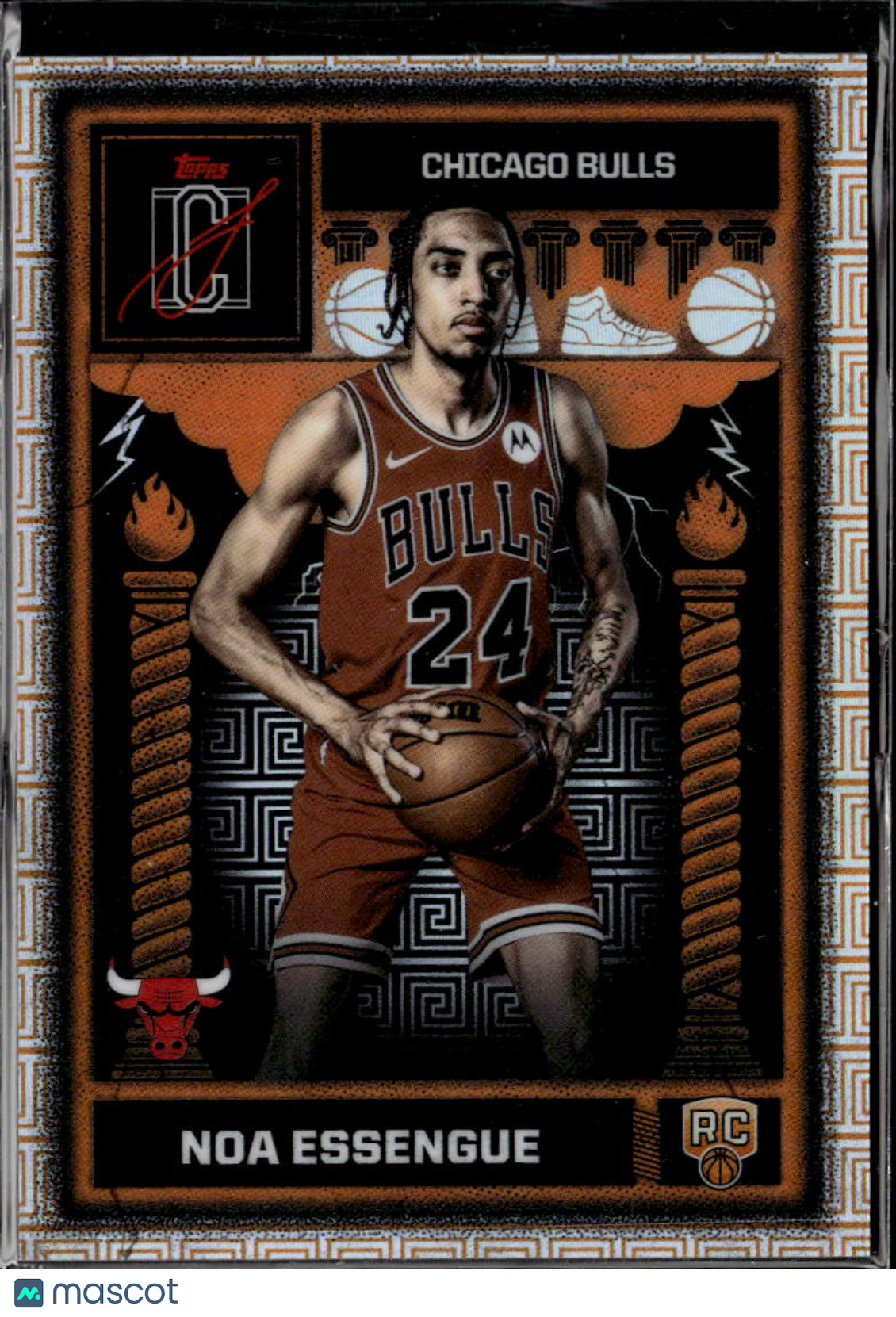 Noa Essengue 2026 Topps Signature Class Odyssey RC SSP CASE HIT Chicago Bulls