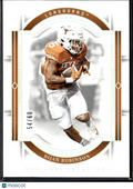 Bijan Robinson 2024 National Treasures Holo Silver 54/60 #26 Texas Longhorns
