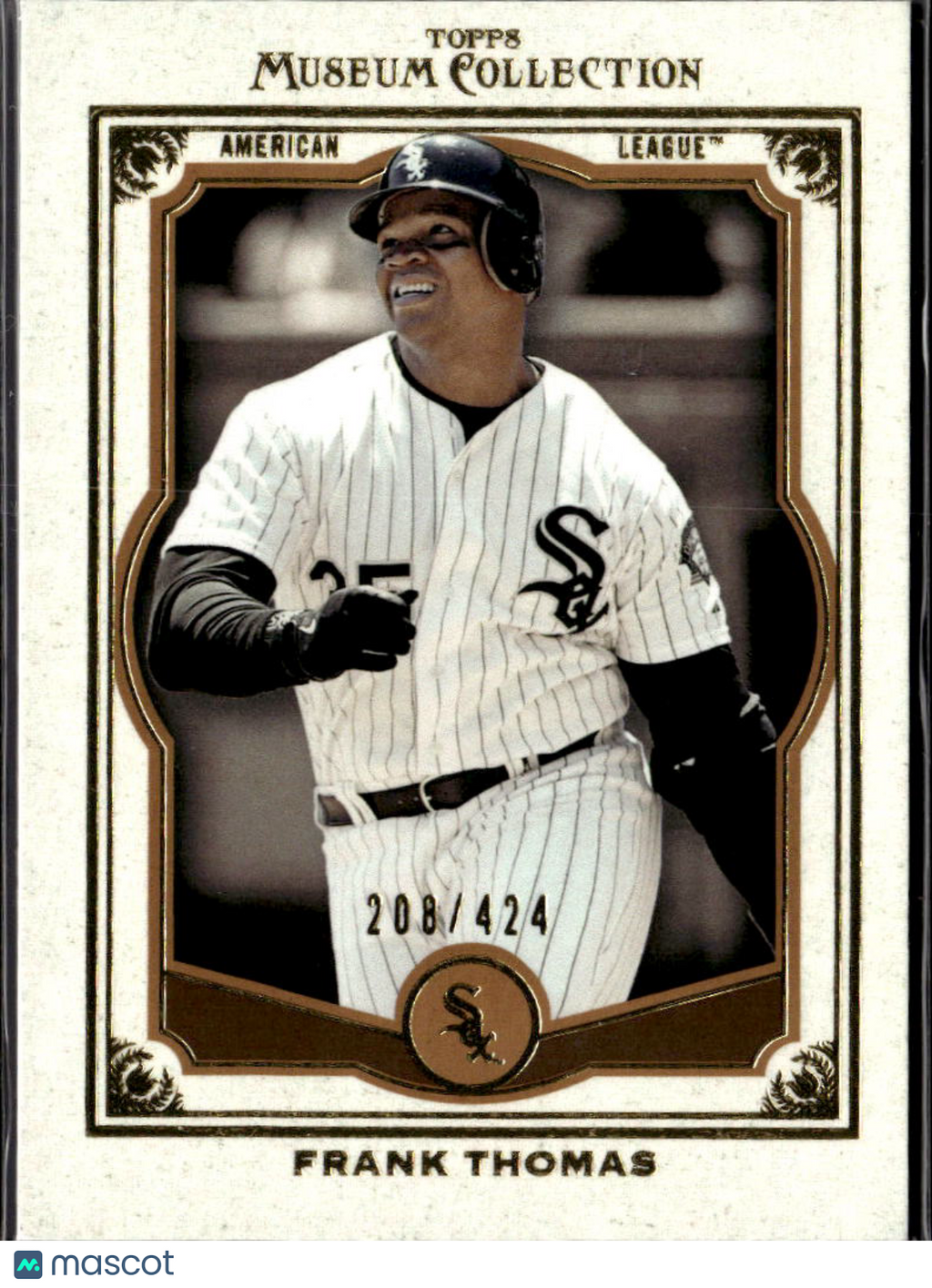 Frank Thomas 2013 Topps Museum Collection Copper 208/424 Chicago White Sox