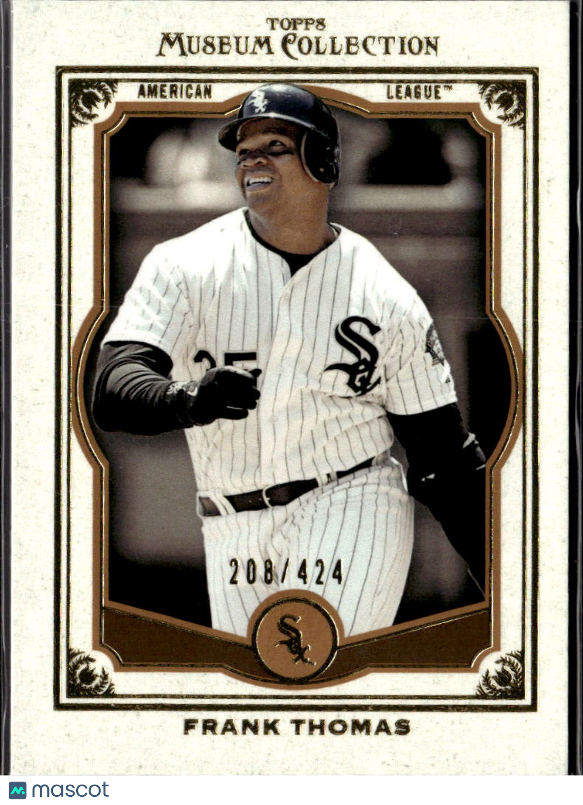 Frank Thomas 2013 Topps Museum Collection Copper 208/424 Chicago White Sox