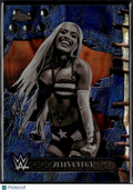 Zelina Vega 2025 Topps Chrome Cactus Jack WWE Blue Lava Refractor 15/125